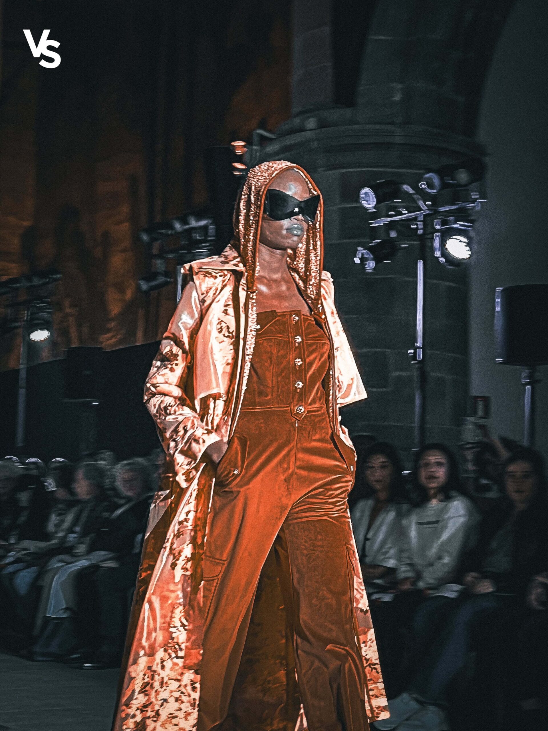 Conjunto Isabel Zapardiez presentado en el Festival de Moda de San Sebastián